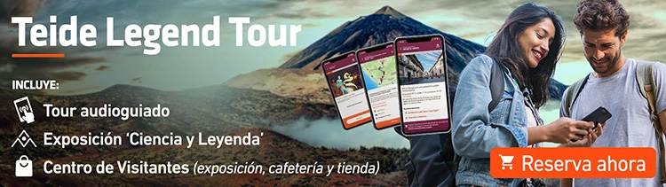 Exposición y visita audioguiada del Parque Nacional con Teide Legend