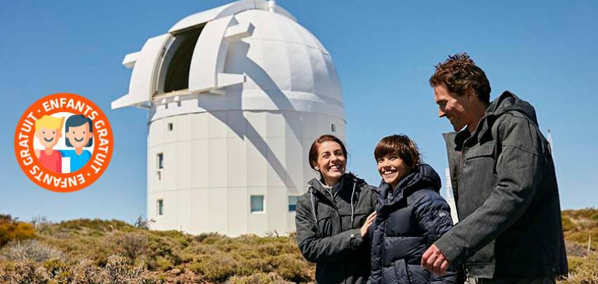 Visite guidée en journée de l’Observatoire solaire du Teide