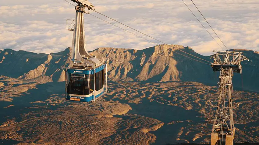 Teide Cable Car in the National Park